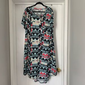 LuLaRoe Carly dress XL